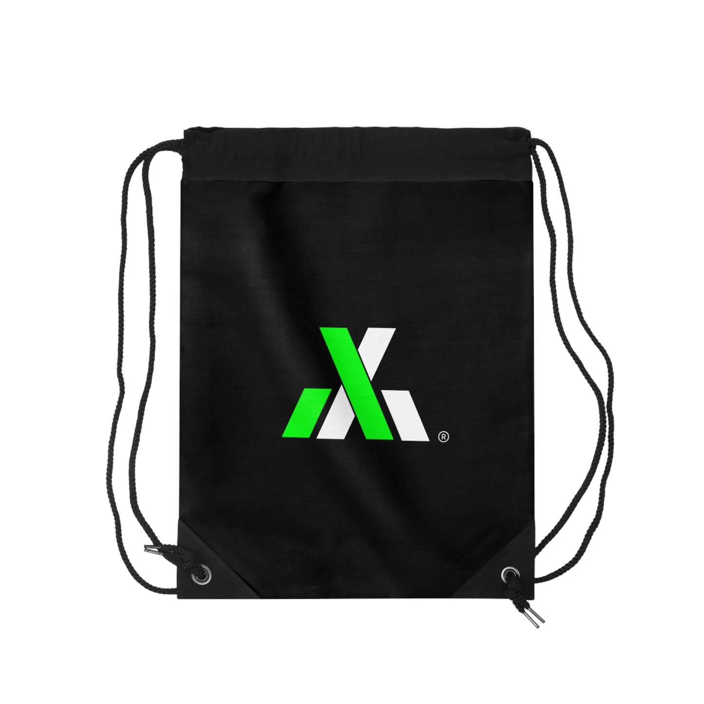 Armor X Black Drawstring Bag