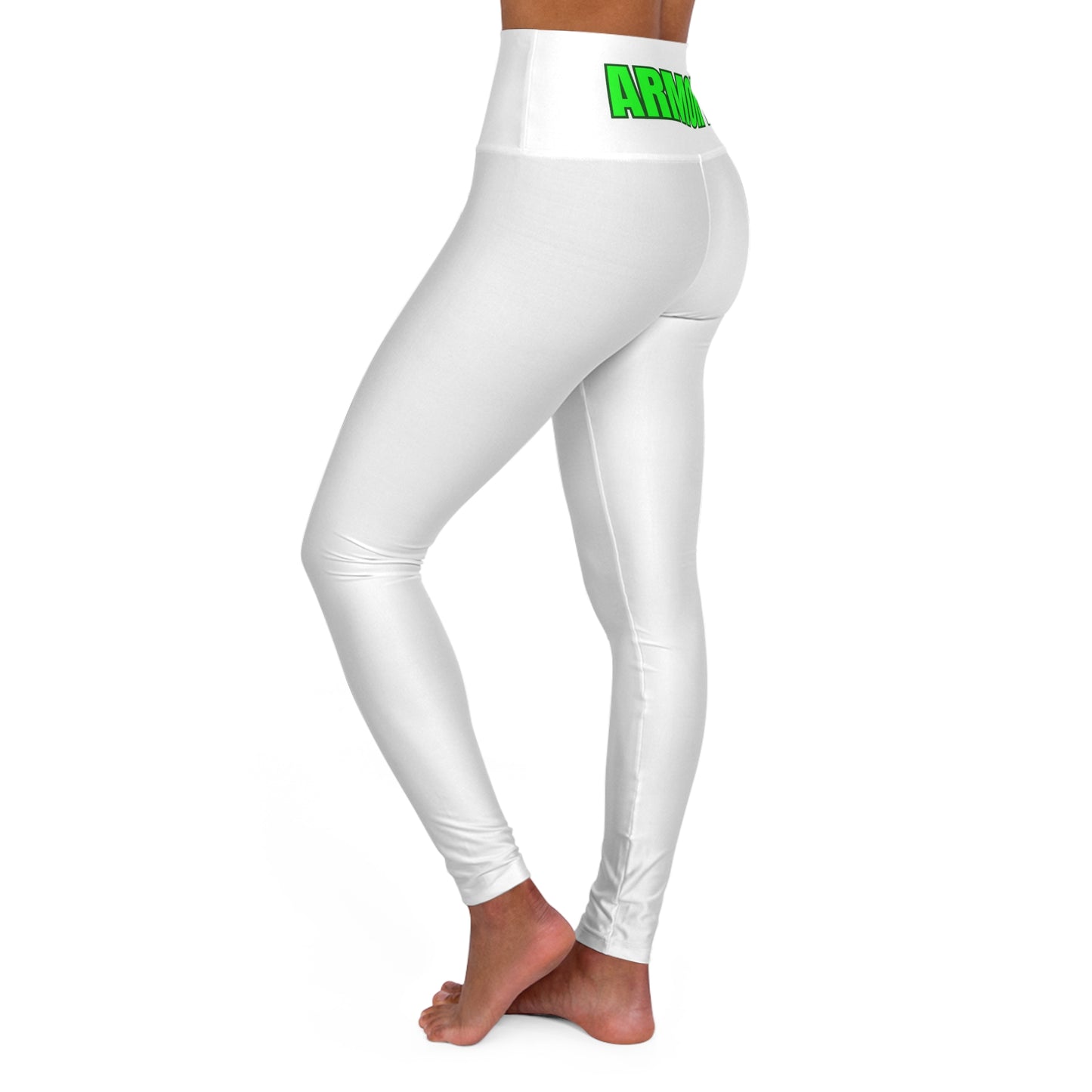 Armor X High Waisted Yoga Leggings (AOP)