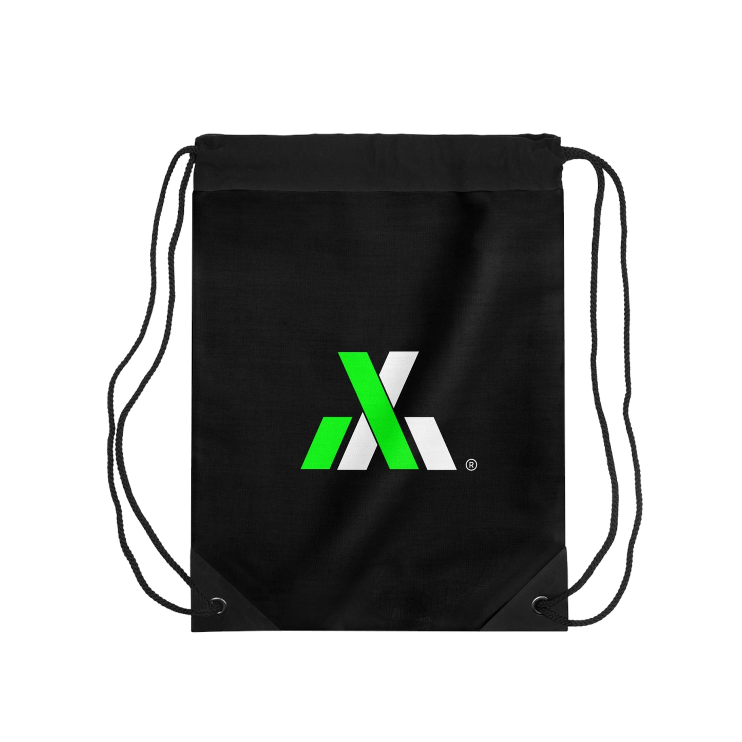 Armor X Black Drawstring Bag