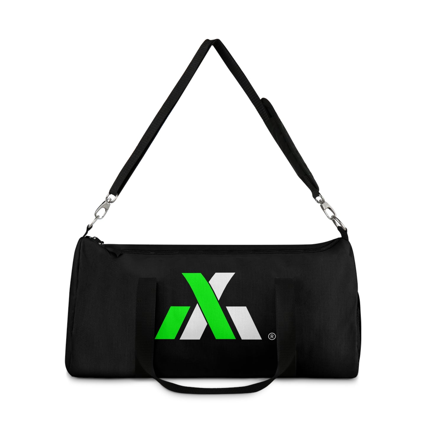 Armor X Versatile Black Duffel Bag - Perfect for Gym, Travel, and Outdoor Adventures