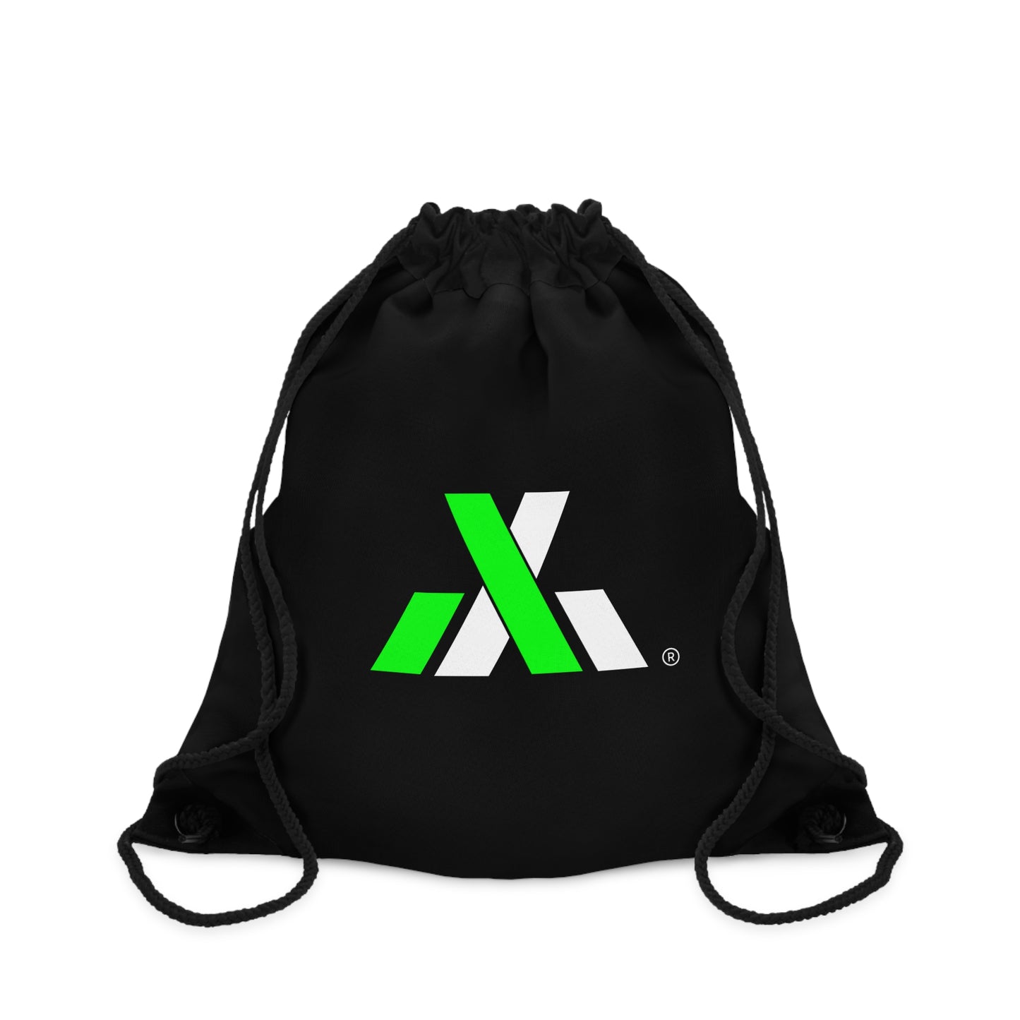 Armor X Black Drawstring Bag