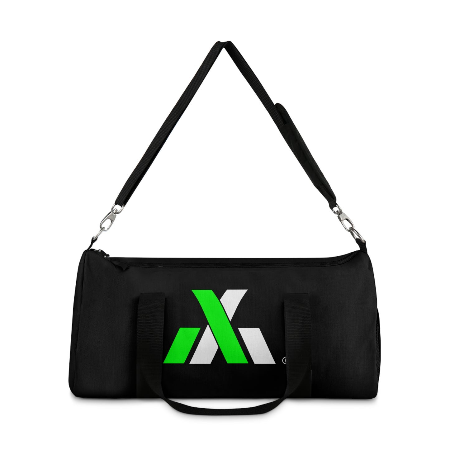 Armor X Versatile Black Duffel Bag - Perfect for Gym, Travel, and Outdoor Adventures