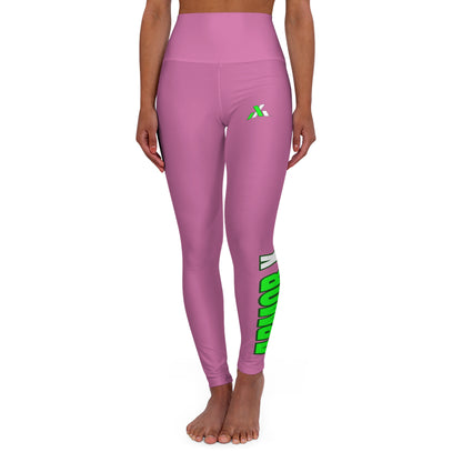 Armor X High Waisted Yoga Leggings (AOP)