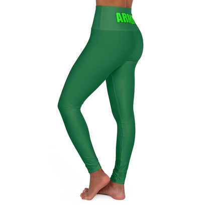 Armor X High Waisted Yoga Leggings (AOP)