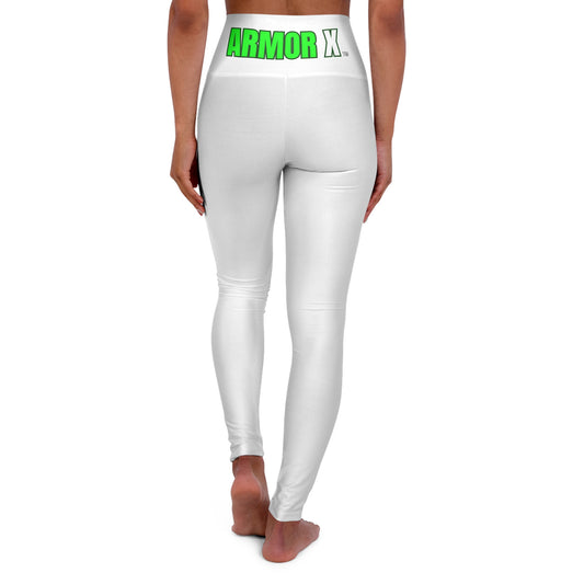 Armor X High Waisted Yoga Leggings (AOP)