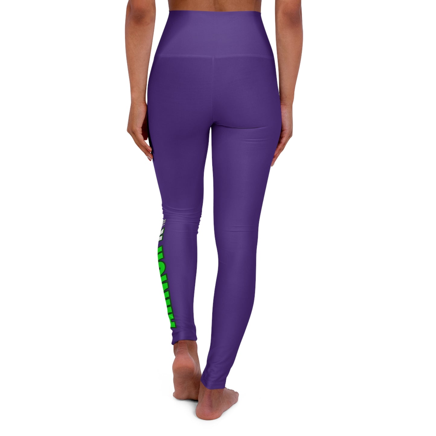 Armor X High Waisted Yoga Leggings (AOP)