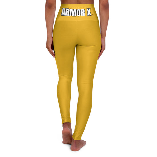 Armor X High Waisted Yoga Leggings (AOP)