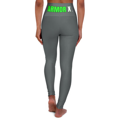 Armor X High Waisted Yoga Leggings (AOP)