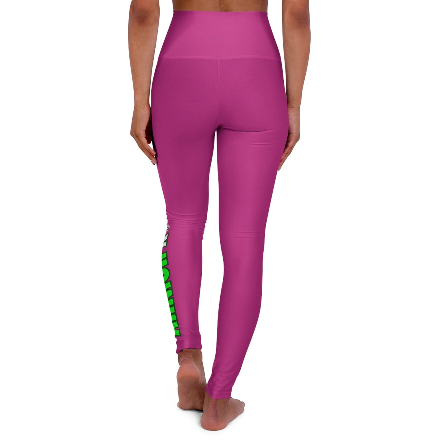 Armor X High Waisted Yoga Leggings (AOP)