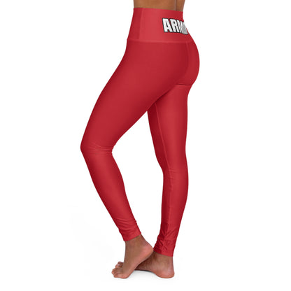 Armor X High Waisted Yoga Leggings (AOP)