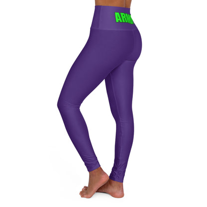 Armor X High Waisted Yoga Leggings (AOP)