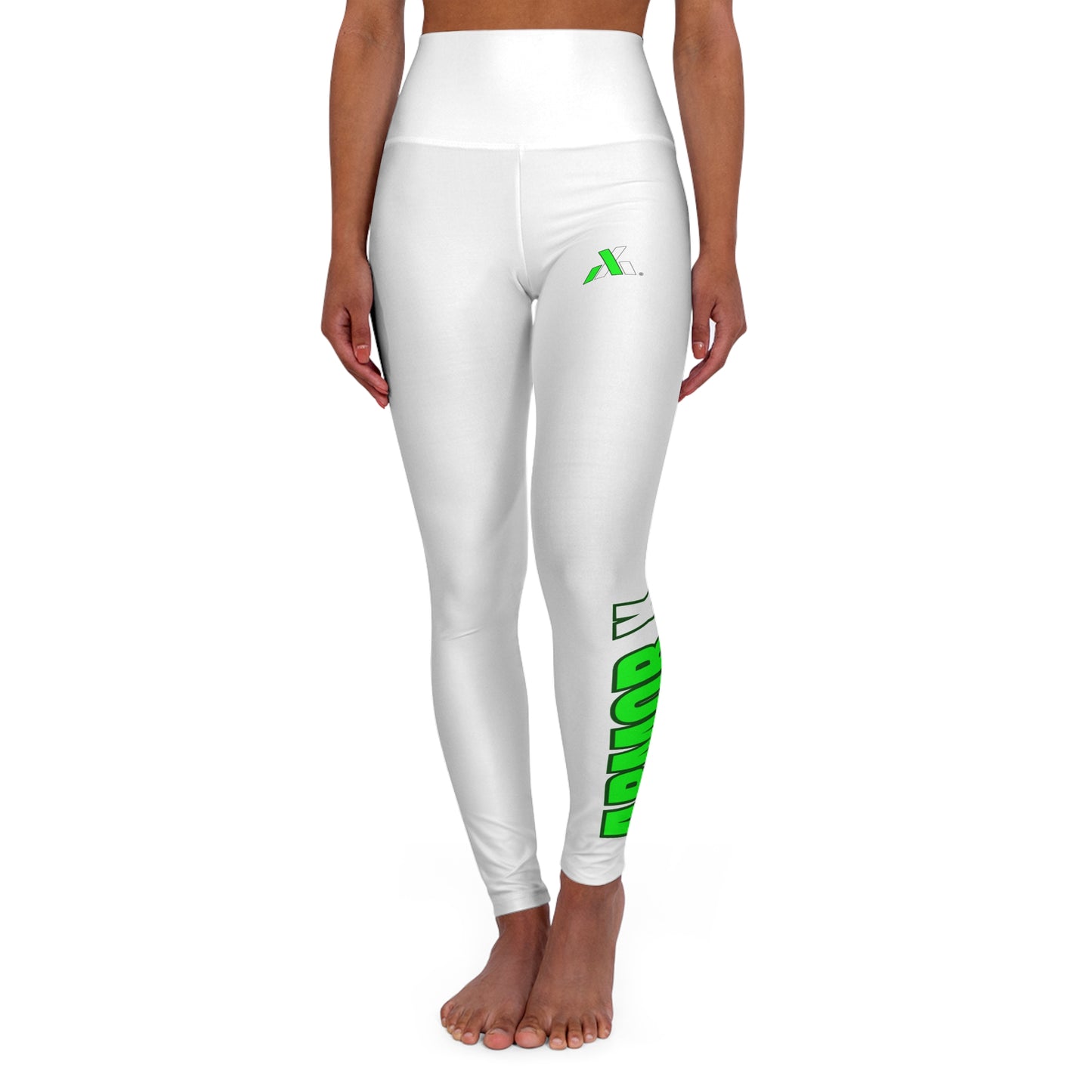 Armor X High Waisted Yoga Leggings (AOP)