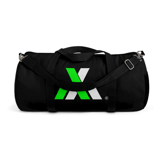 Armor X Versatile Black Duffel Bag - Perfect for Gym, Travel, and Outdoor Adventures